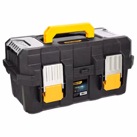 得力 加强折叠工具箱三层   19寸三层；DL432519