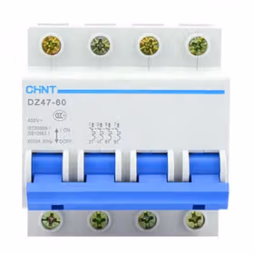 正泰 微型断路器；DZ47-60 4P C32