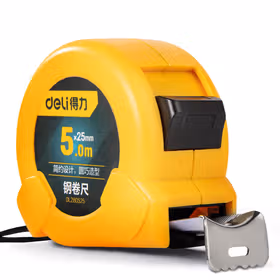 得力 钢卷尺5mx25mm；DL280525（新旧交替，随机发货）