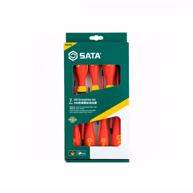 世达 7件VDE绝缘螺丝批组套；09301A