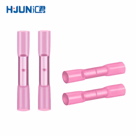 汇君 防水热缩接线端子BHT0.5 1.252电线连接器 BHT1.25红色(0.5-1.5平方)30只