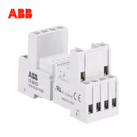 ABB 继电器附件，底座；CR-M4SS