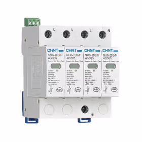 正泰 电涌保护器 NU6-IIG 100kA/385V 3P+N；710270300000266
