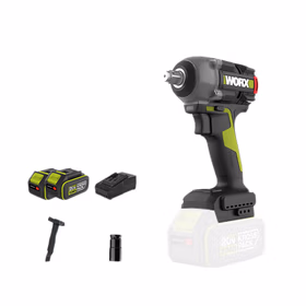 威克士20V无刷电动扳手WU289(5.0双电)大扭力风炮充电冲击扳手汽修工具