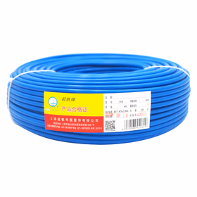 起帆 BVR单芯B级阻燃软电线；ZB-BVR-450/750V-1X35 蓝色；100米/卷；