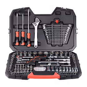 得力 124件6.3&times;10&times;12.5mm系列公英制综合组套  ；DQ01124