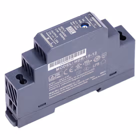 明纬 超薄导轨电源,160台/箱；HDR-15-12