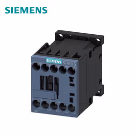 西门子 接触器220VAC50/60HZ  3kW 400V辅助触点：1个常闭触点,3极规格S00螺丝端子；3RT60151AN22