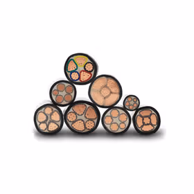 起帆 RVV非屏蔽多芯电缆；RVV-300/500V 3X4+1X2.5 黑色；