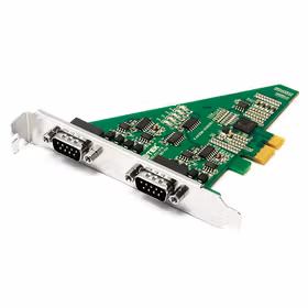 宇泰(UOTEK) PCI-E转2口RS485/422高速串口卡 电脑主板串口扩展卡9针com口工业级；UT-792