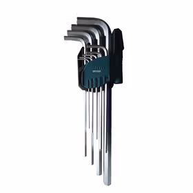 世达 9件铬钒钢特长内六角扳手组套1.5-10mm；09103A