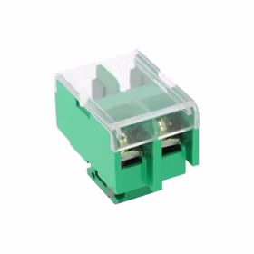 德力西电气 接线端子；JF5-2.5/2 绿色