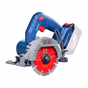 东成 20v充电式无刷石材切割机（一电一充 6.0Ah）；DCZE125SHM