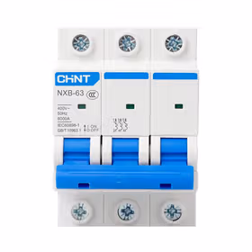 正泰 小型断路器；NXB-63 3P D6