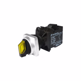 上海天逸电器 方形三位置旋钮,黄色,带灯；LA42XLD3F-22/AC220V/Y