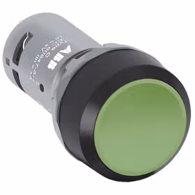 ABB CP1平头复位型按钮（不带灯型）,绿色；CP1-10G-10