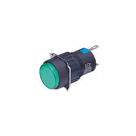 上海天逸电器 圆形平头按钮,绿色,带灯；LA42(B)PD-11/AC110V G