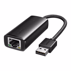 绿联UGREEN USB3.0有线网卡千兆 15636 黑色