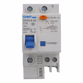 正泰 漏电微型断路器；DZ47LE-32 1P+N C16 30mA