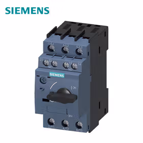 西门子 电动机保护断路器12.5A,A脱扣器9-12.5A,N脱扣器156A,用于电机保护,等级10,螺纹连接,横向辅助开关1NO+1NC；3RV60111KA15