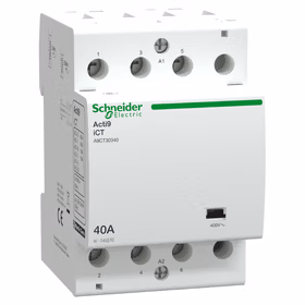 施耐德电气 标准接触器；iCT 3NO 220~240V 40A