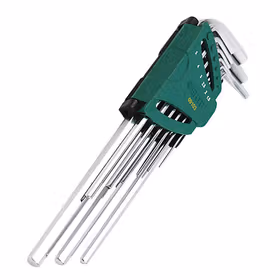 世达 9件特长内六角扳手组套1.5-10mm；09103