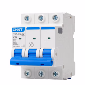 正泰 NXB-63 小型断路器；NXB-63 3P D20