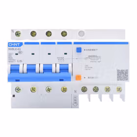 正泰 剩余电流动作断路器；NXBLE-63 4P C50 30mA 6kA