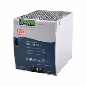 明纬 960W单组工业用导轨型有PFC功能电源,6台/箱；SDR-960-24