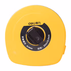 得力 皮卷尺纤维   30mx12.5mm；DL9830