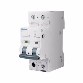 西门子 ET-5SY国产 直流型 微型断路器 3A 2P C 10kA；5SY5 DC 2P C3