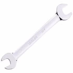 得力 镜面双开口扳手铬钒钢   21x23mm；DL33320