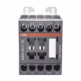 ABB 模块化接触器；AS09-30-01-23*110V50/60HZ