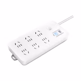 公牛 漏电保护插排插座拖线板 6位总控 10A 250V；GN-705 3米