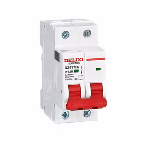 德力西电气 单磁式断路器；DZ47MA 6kA D型 2P 50A