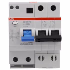 ABB 剩余电流动作断路器；GSH202 AC-C40/0.03