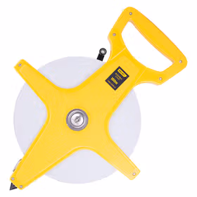 得力 架式皮卷尺塑壳   100mx12.5mm；DL98100