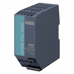 西门子 PSU100S24V/5A调节型电源输入：AC120/230V输出：DC24V/5A；6EP13332BA20