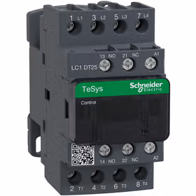 施耐德电气 国产TeSys D系列四极接触器,12A,48V,50/60Hz；LC1DT25E7C
