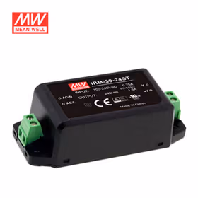 明纬 30W胶囊型单组输出电源,120台/箱；IRM-30-15ST