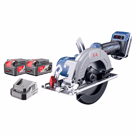 东成 20V20v充电式无刷电圆锯（两电一充 6.0Ahx2）；DCMY140H2M