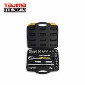 田岛 22件12.5mm(1/2")公制综合套筒组套；TS-22