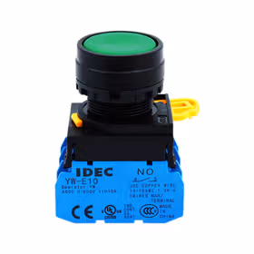 和泉 按钮开关,绿色；YW1B-M1E10G