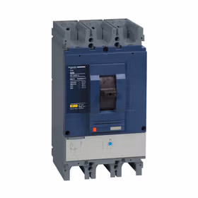 施耐德电气 塑壳断路器 固定式；EZD630M 630A 3P3T