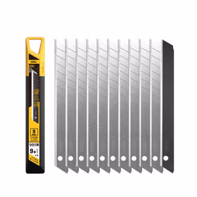 得力 9mm美工刀片9mm*13刀头；DL-DP091