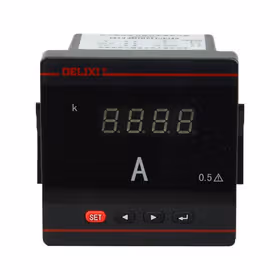 德力西电气 数显式电测量仪表；PD606L-6T3Y 450V 5A 多功能表