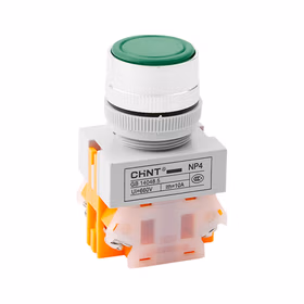 正泰 不带灯按钮；NP4-01BN 绿