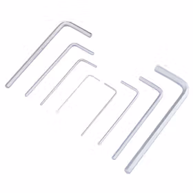 世达 8件迷你内六角扳手组套0.7-4mm；09119