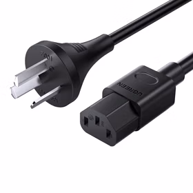 绿联 电源线 电脑主机电源线 1.5米 国标三孔品字尾通用