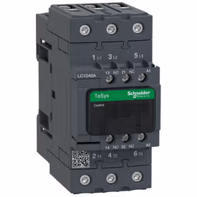 施耐德电气 国产TeSys D Everlink系列三极接触器,40A,110V,50/60Hz；LC1D40AF7C
